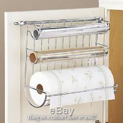 Best Kitchen Roll Wall Mounted Under Cabinet Dispenser Rack For