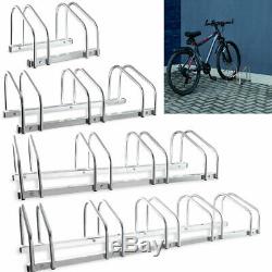 Cycle Bicycle Bike Parking Rack Floor Stand Steel Pipe Storage Wall Mount Holder
