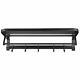 03 Wall Hanging Towel Rack Durable Towels Shelf Wall-Mounted With 5 Towel