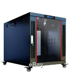 12U Server Rack Cabinet Enclosure Premium Series Sysracks 35 Depth