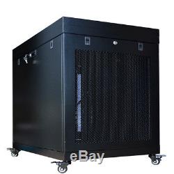 12U Server Rack Cabinet Enclosure Premium Series Sysracks 35 Depth