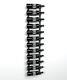 12 Bottle VintageView Wine Rack WS41 4 Foot Wall Mounted Rack (4 finishes)