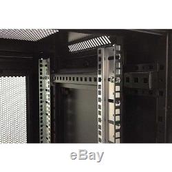12u Server Rack/cabinet 600 (W) x 800 (D) x 634 (H) Glass Front Door