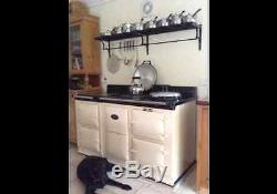 145 CM Wide Wall Mounted Pan Rack For Aga/rayburn Stoves