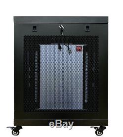 15U Server Rack Cabinet Enclosure Premium Series Sysracks 35 Depth