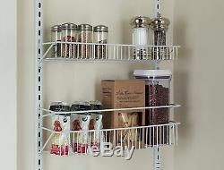 18 Wall Closet Organizer Over The Door Laundry Rack Storage Pantry Holder Shelf