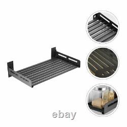 1Pc Kitchen Rack Oven Shelf Wall-mounted Rack Storage Rack for Home Storage