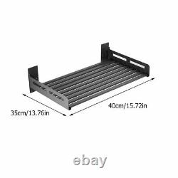 1Pc Microwave Rack Kitchen Rack Wall-mounted Rack Storage Rack for Kitchen