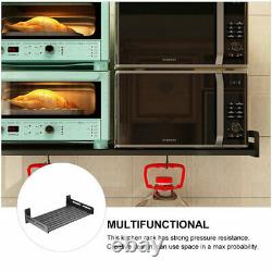 1Pc Oven Shelf Wall-mounted Rack Kitchen Rack for Home Kitchen