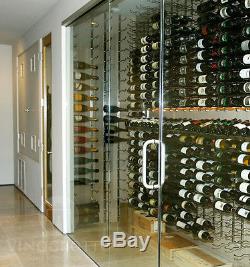 36 Bottle VintageView Wine Rack WS43 4 Foot Wall Mounted Rack (4 finishes)
