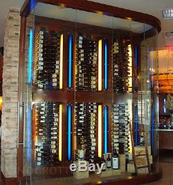 36 Bottle VintageView Wine Rack WS43 4 Foot Wall Mounted Rack (4 finishes)