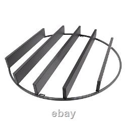 3pcs Wall Mounted Round Nail Polish Storage Rack Holder Cosmetic Display Stand