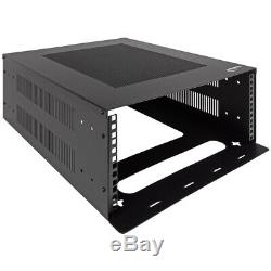 4U Vertical Wall Mountable Rack Mount Enclosed Server Rack Box