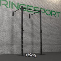 4ft Wide Wall Mount Garage Gym Rack (3x3) / 4ft or 6ft Deep