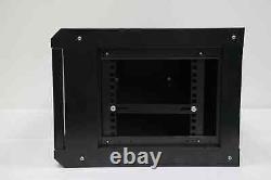 6U 450mm 19 Black Network Data Centre Cabinet Wall Mounted Mountable Rack PDU