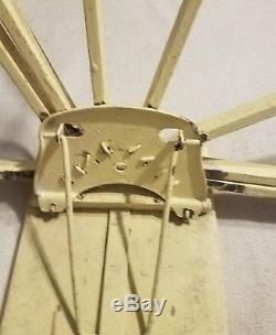 8 Arm Queen Old Farm House Wood Laundry Clothes Hanger Drying Rack Wall Mount