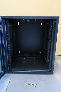 APC AR100HD Netshelter WX Wall Mount Enclosure 13U Switch Coms Rack Cabinet