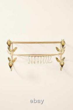 Anthropologie Lily Wall Mounted Hanging Rack-$249.96