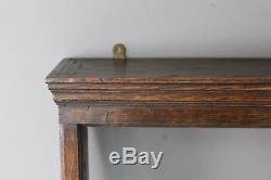 Antique Oak Wall Mount Shelves Kitchen Dresser Top Plate Rack