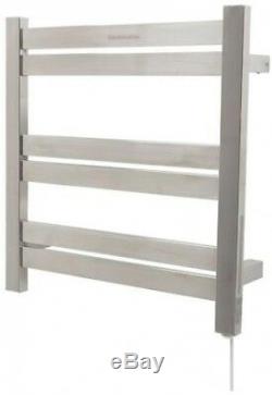 Anzzi Electric Towel Warmer Rack Wall Mounted Stainless Steel Brushed Nickel New