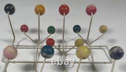 Authentic Original Herman Miller Hang it All Rack by Charles Ray Eames. 1950s