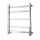 Bathroom Heated Towel Rack Rail 5 Bars Ladder Electric Clothes Heater Warmer 30s