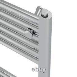 Bathroom Heated Towel Rail Radiator Straight Ladder Warmer Heating Rad All Sizes