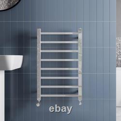 Bathroom Square Bar Heated Towel Rail Radiator Rads Ladder Wall Mounted Chrome