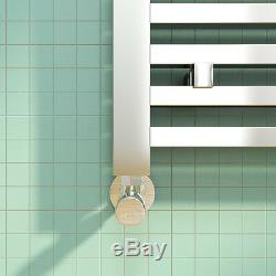 Bathroom Towel Rail Radiator Chrome Square Heated Towel Rack Rad 800/1200/1600mm
