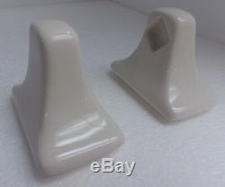 Beige Biscuit Ceramic Towel Bar Holders Rack Rod Post Brackets Color 346 Linen