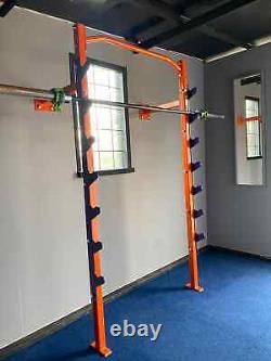 Bespoke Wall Mounted Squat Rack With Pull Up Bar