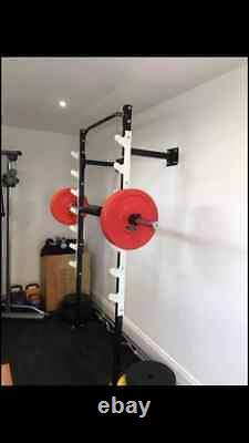 Bespoke Wall Mounted Squat Rack With Pull Up Bar