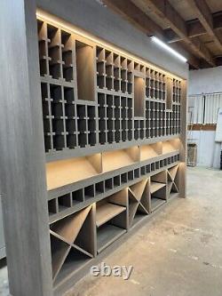 Bespoke Wine Cellar Wine Rack Wall Cellar Storage Holder Made To Measure