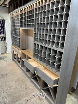 Bespoke Wine Rack / Cellar Wine Rack Wall Made To Measure Bespoke