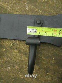 Blacksmith Hand Forged Wrought Iron Kitchen / Coat Rack & Rail made in the UK