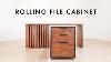 Building A Rolling File Cabinet