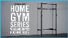 Bulldog Gear Home Gym Series Wall Mounted Folding Rack