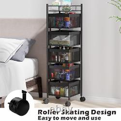 COVAODQ rotating storage rack, bathroom stand rack, Vegetable Rack, Fruit Rack, to