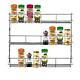 Chrome 3, 4 & 5 Tier Spice Rack Herbs Holder Cupboard Wall Mounted Organizer