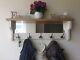 Coat rack with Solid Oak Shelf & mirror