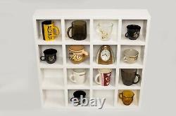 Coffee mug shelves, Tea cup shelf, Mug cubby, Wall mounted shelves, Mug wall shelf