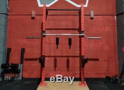 Commercial Squat rack Wall Mounted
