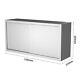 Commercial Stainless Steel Kitchen Cabinet Unit Wall Sliding Door Rack Cupboard