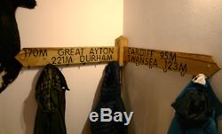 Corner Coat Rack, Solid Oak, Corner coat hanger, wall mounted coat rack, Bespoke