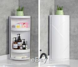 Corner Shelf Rack Storage Holder Rotating 360 Degree Kitchen Bathroom Organizer