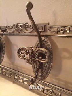 Decorative Vintage Brass Wall Mounted Coat Rack