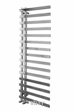 Designer Bathroom Heater Square Towel Rail Radiator Ladder 1600 x 600 mm Chrome
