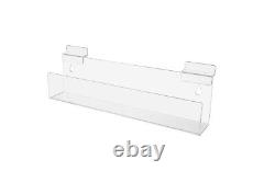 Display Rack Slatwall Wall Mount 12 Invisible Floating Effect Qty 12