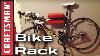 Diy Bike Storage Wall Mounted Bike Rack Craftsman