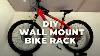 Diy Wall Mount Bike Rack